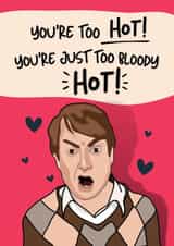 Funny Peep show Card - Mark - Anniversary created by Original Fox Cards