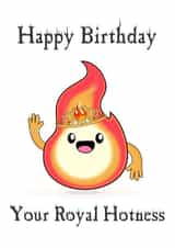 Cute birthday card for your sexy partner created by Chris Smyth