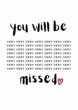 Cute leaving card - Work Collegue created by Amy (Hedgecards)