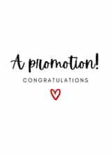 Cute Promotion Card - Congratulations created by Amy (Hedgecards)