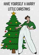 Have Yourself a Harry Little Christmas | Harry Styles, Xmas Card created by byPolyfox