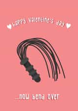 Bend Over It's Valentine's Day - Kinky Whip Card created by @Laura Lonsdale Designs