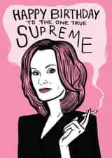 Funny Supreme Card - For an American Horror Story Lover created by DEMON LOUD