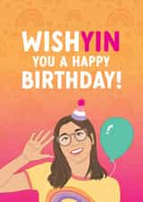 Funny Big Brother Birthday Card - Yinrun - Balloons created by The Cake Thief