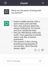 Funny ChatGPT inspired AI card - for her - Anniversary created by Evie Garnett Designs