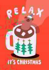 Relax, It's Christmas created by Aley Wild Illustration