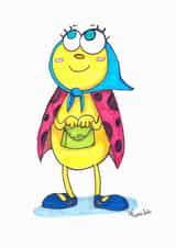 Ladybug Card created by Francesca Pich