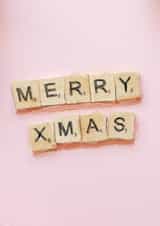 A Scrabble-y Xmas Card! created by Sue Dohnim Designs