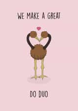 Cute Valentines card - Pokemon - Doduo created by Rishi