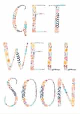 Get Well Soon created by Louise Jewell
