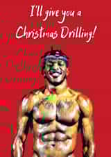 KSI Christmas Drilling Card created by Apexity Greetings