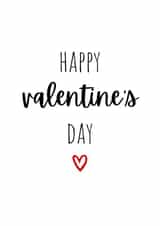 Classic Valentine’s Day card - For Partner created by Amy (Hedgecards)