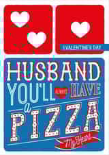 Valentines Domino's Pizza Card - Husband created by  la la la     Designs