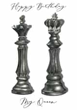 Cute and Stylish Birthday card for wife, girlfriend, friend.
Happy Birthday created by Elise Brown