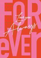 Love you Always, Chic Romantic Card created by Essentially Nomadic Designs