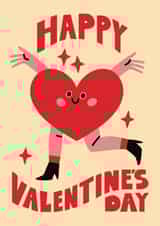 Sweet Valentine's Card - Illustrated Heart created by Tombstone Studio