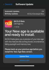 Cheeky Birthday Card - Iphone Age Update created by Atwood & Atwood