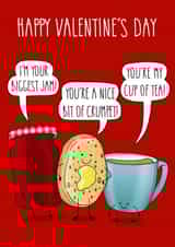 Cute Valentine's Day - You're a nice bit of crumpet created by All The Best