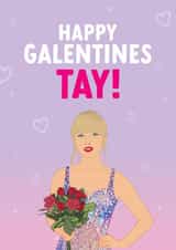 Funny Valentine's Day Card - Taylor Swift - Galentines created by The Cake Thief