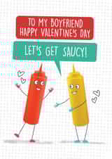 Punny Valentine's Card - Boyfriend - Punny created by Quitting Hollywood