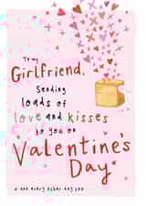 Cute Girlfriend Valentine's Card - Sending Loads Of Love created by Bow & Bell