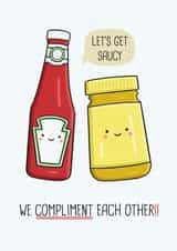 Let's Get Saucy created by Simply Wild Cards