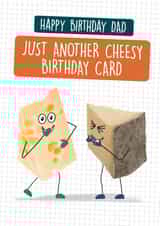 Funny Birthday Card - Dad - Cheesy created by Quitting Hollywood