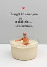 Funny Valentines or Anniversary Card - Dip pick created by Bold & Bright Cards