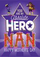 Nan Cadbury Chocolate Hero Card - Mother's Day created by la la la Designs