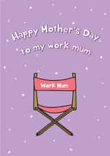 Cute Happy Mother's Day Card - To My Work Mum created by @Laura Lonsdale Designs