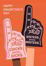 Cute Galentine's Day for best friends. Valentine's Day sucks. created by Folio | Ian Owen