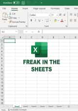 Excel Freak in the Sheets Funny Valentine's Card created by Gift Delivery