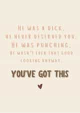 Supportive Thinking of You Card - Break up created by Gingersnap Designs