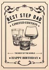 Classic Birthday Card for your Step Dad. created by Lauren Rees
