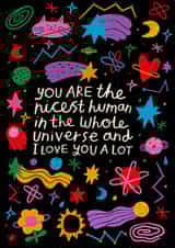 Universe Valentine's Day Card created by Nikki Miles