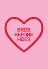 Funny malentines day card for your bro! created by Swallow Designs