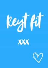 Reyt fit - Yorkshire Valentine’s card created by Whaley Nice Designs