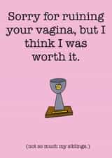 Funny mothers day created by Frankie Bell