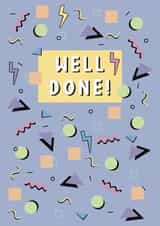 Pastel retro well done created by Michelle Youngs