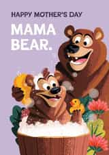 Cute Mother's Day Card - Mama Bear created by Folio | Ian Owen