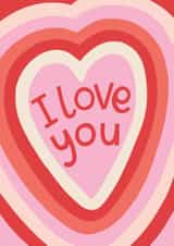 Heartfelt Valentine's Day Card - I Love You created by Raspberry Blossom