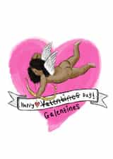 Super Cute Galentine's Card For Your Special Gal Pals created by KitsCH Noir