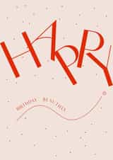 Happy Birthday Beautiful - celebrate a loved one's Birthday! created by Dapple pop studio