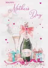 Traditional Mother's Day Card - Champagne created by IC&G