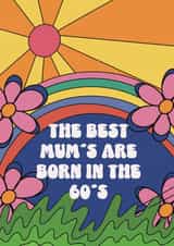 Retro Mother’s Day card - 60’s inspired created by Cardie created