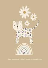 Mother's Day card- soon to be a mother- from bump created by Printed Picnic