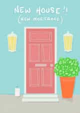 Cute Funny Doodle New House (New Mortgage) Card created by Sarah Symonds | Townhouse Creative