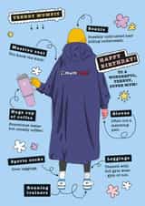 Funny Birthday Day Card - Trendy Fashion mum created by Rulu