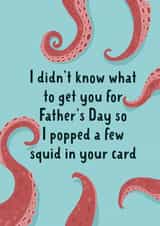Funny Father’s Day Card - Dad Joke - Few Quid created by Running with Scissors