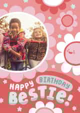 Personalised Birthday Photo Card created by Josie Gledhill - Cute Birthday Photo Card - Happy Birthday Bestie